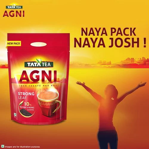 Tata Tea Agni 10percent Extra Strong Leaves - Special Blend Black Tea, 1.5 kg Pouch-5.webp